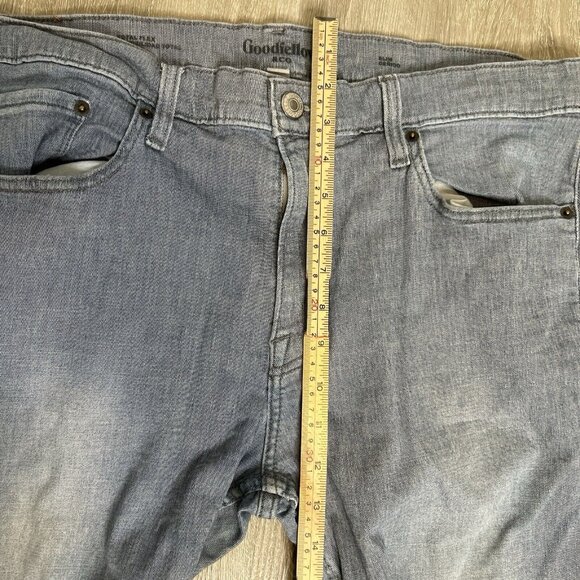 Goodfellow & Co Jeans Mens 38x32 Denim‎ Relaxed Ankle Casual Athletic Light wash - Picture 11 of 13